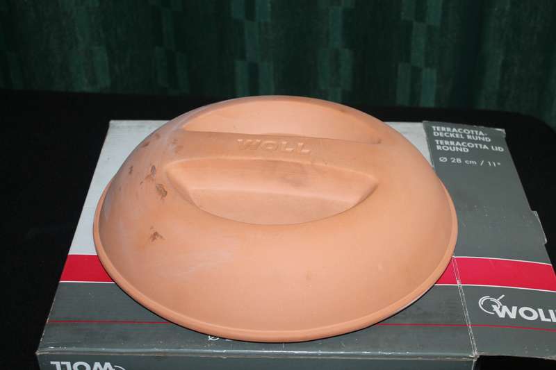 Woll Terracotta Round Lid