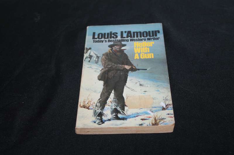 Louis L'Amour Heller with a gun