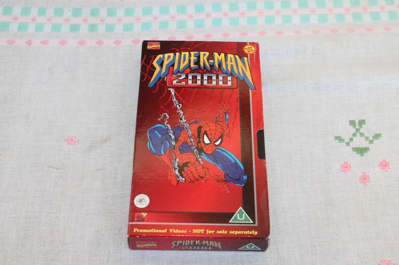 2 Spiderman VHS Cassettes