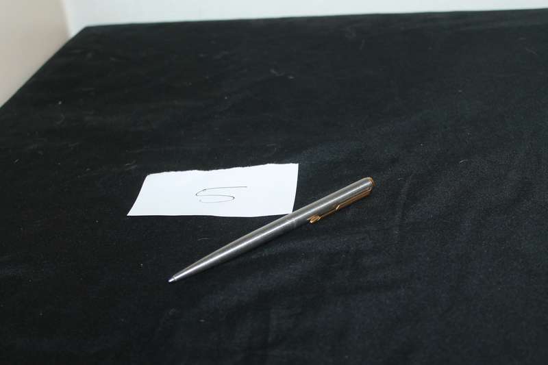 Parker Pen Brushed Silver