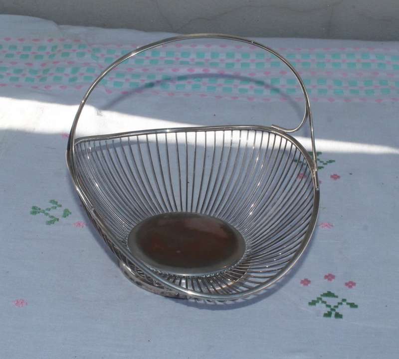 Silver Plated Basket