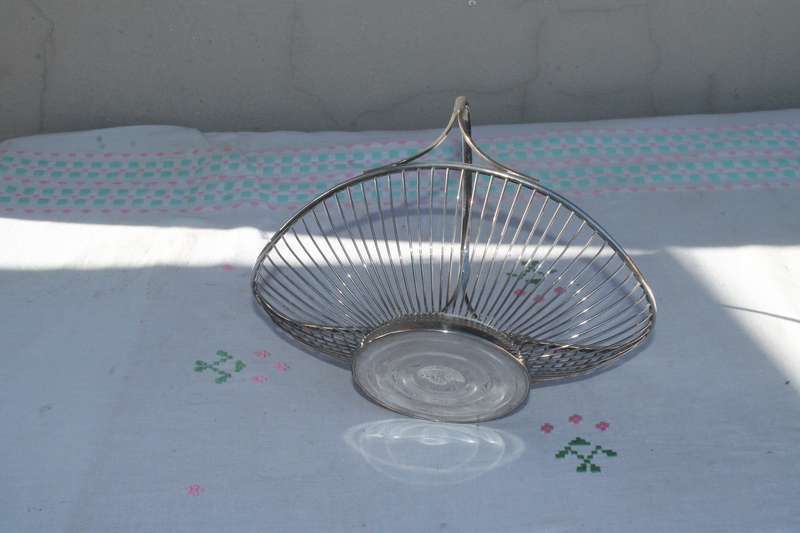 Silver Plated Basket