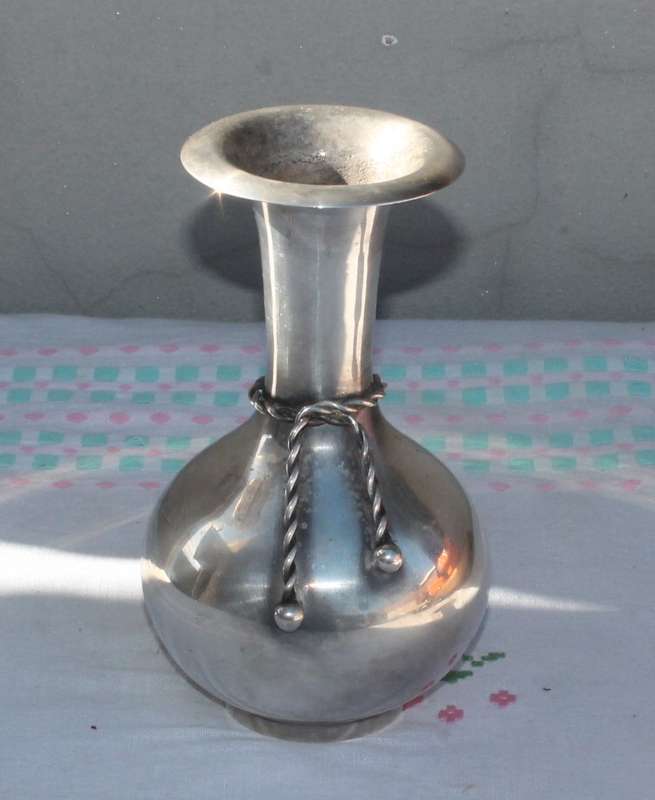 Silver Plated Vase