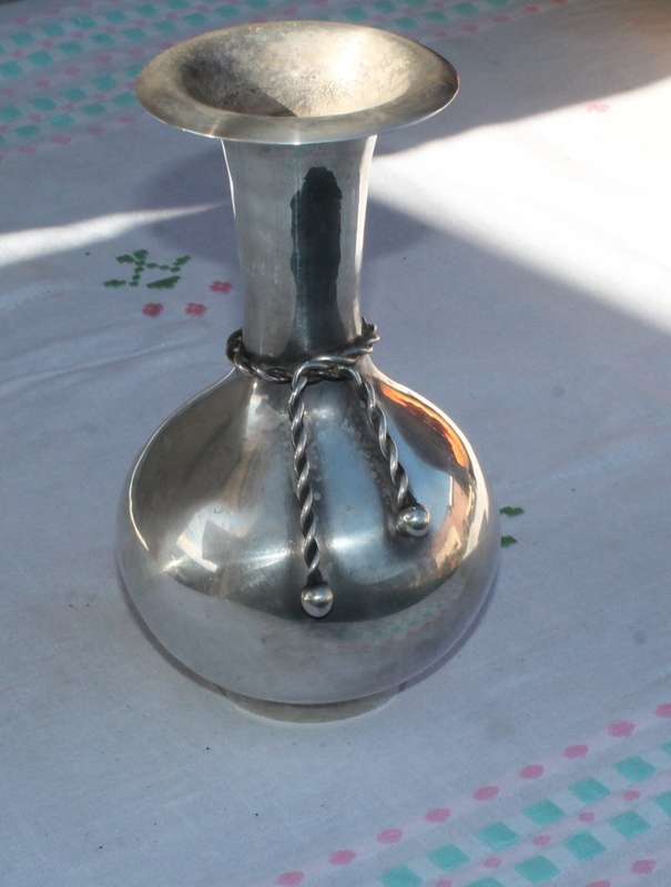 Silver Plated Vase