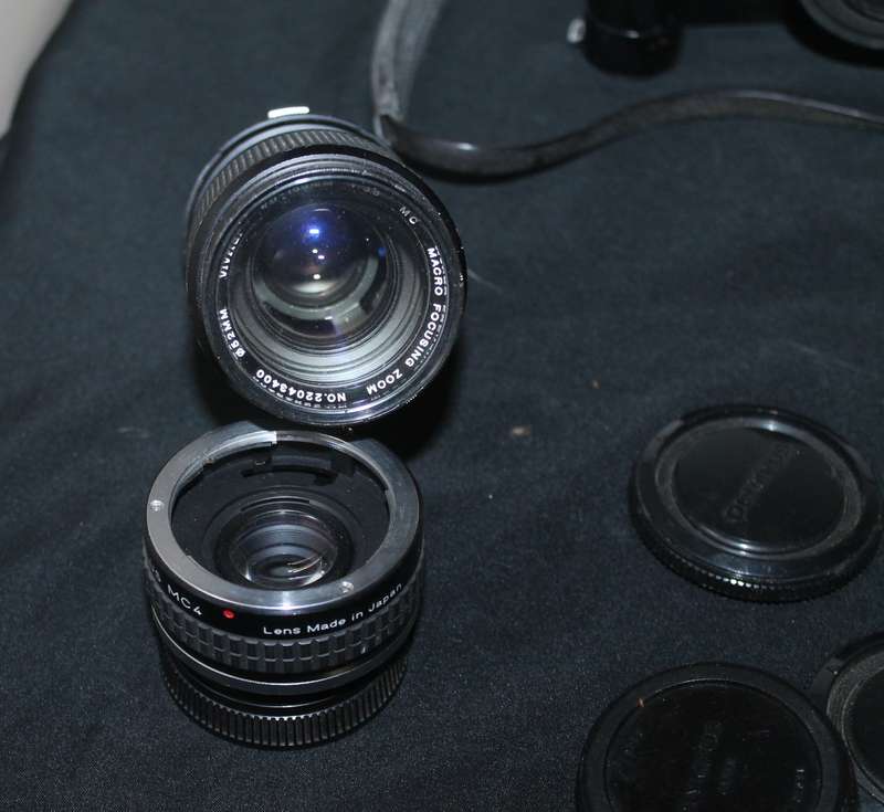 Olympus OM 1 Film Camera With Lens