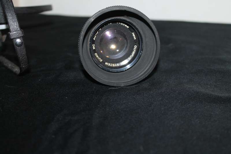 Olympus OM 1 Film Camera With Lens
