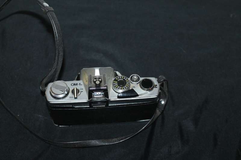 Olympus OM 1 Film Camera With Lens
