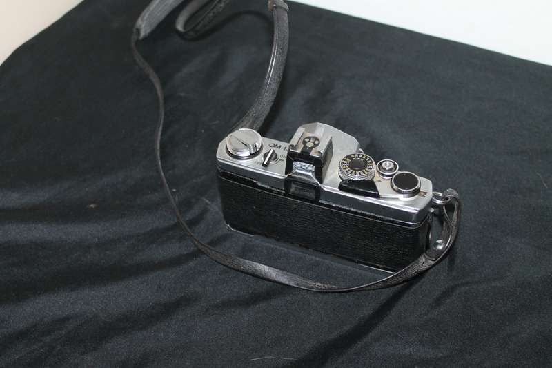 Olympus OM 1 Film Camera With Lens