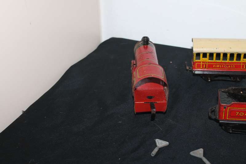 Brimtoy Train Set Tin