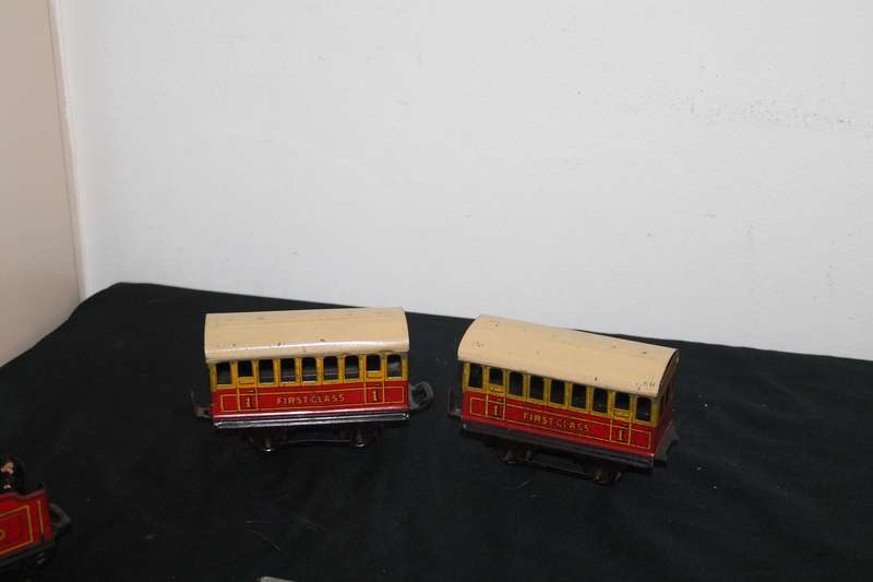 Brimtoy Train Set Tin