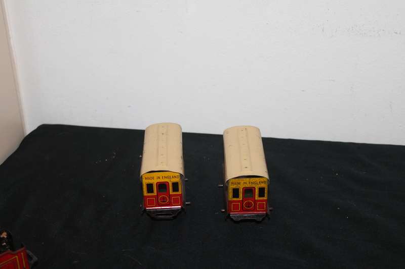 Brimtoy Train Set Tin