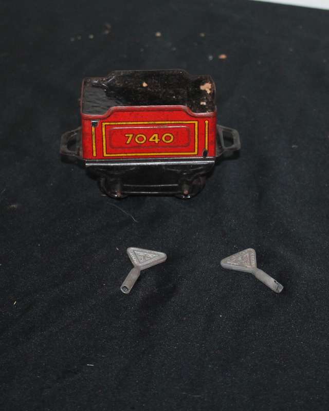 Brimtoy Train Set Tin