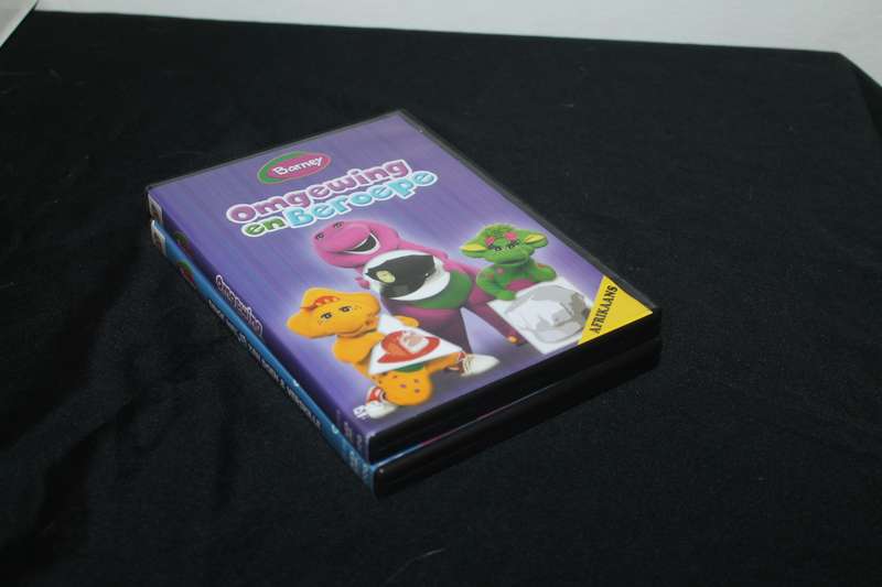 2 Afrikaans Barney DVD's