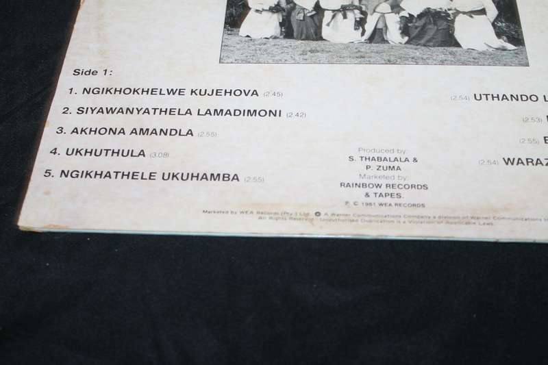 Zion Spiritual Church Choir Ubuhle Begohlomani