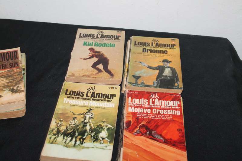 10 Louis L'Amour Books Lot 2