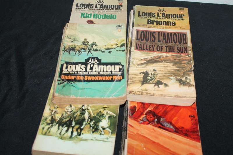 10 Louis L'Amour Books Lot 2