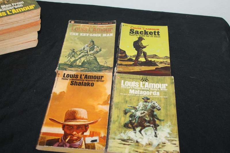 10 Louis L'Amour Books Lot 3