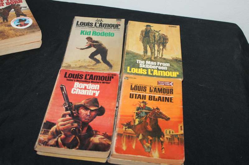 10 Louis L'Amour Books Lot 3
