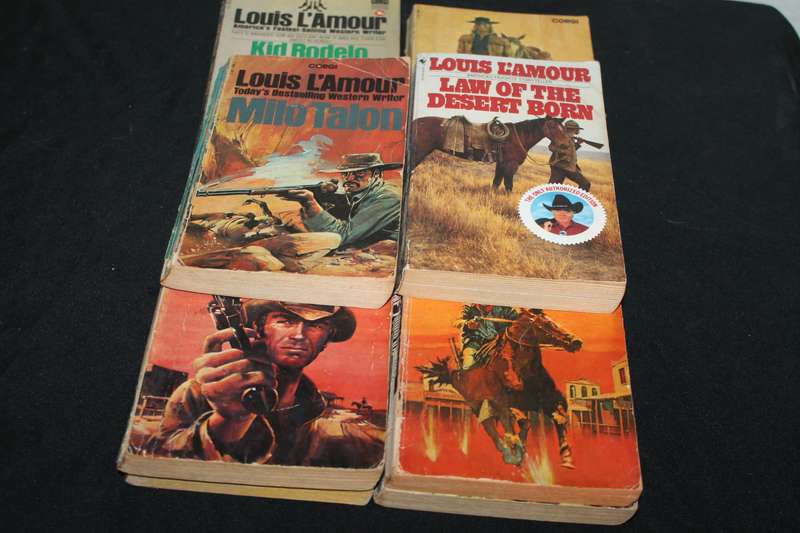 10 Louis L'Amour Books Lot 3