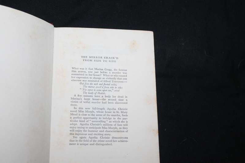 Agatha Christie the mirror crack'd from side to side