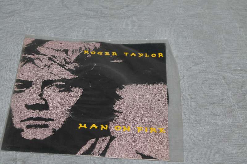 Roger Taylor Man on Fire 7 Single