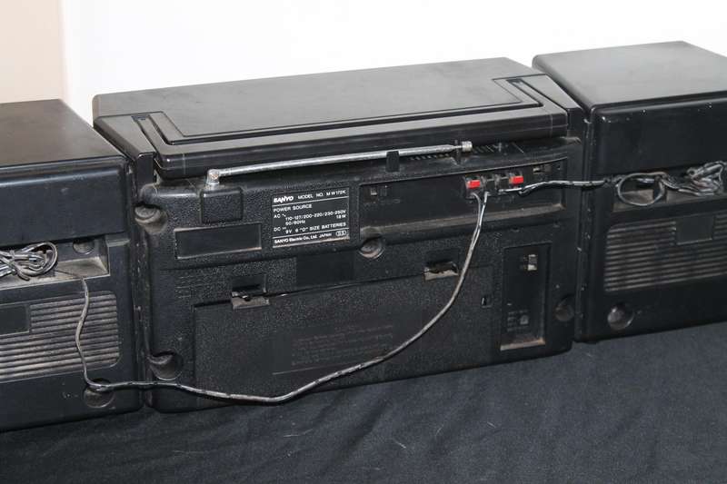 Sanyo Double Cassette "Boom" Box