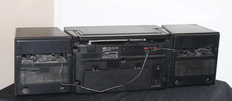 Sanyo Double Cassette "Boom" Box