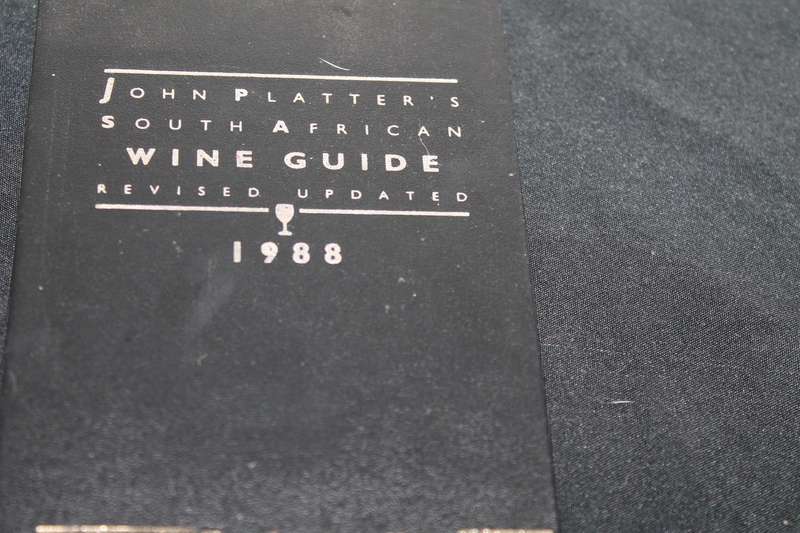 John Platter's SA Wine Guide 1988