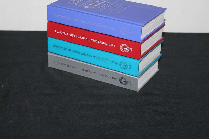 John Platter SA Wines 4 books