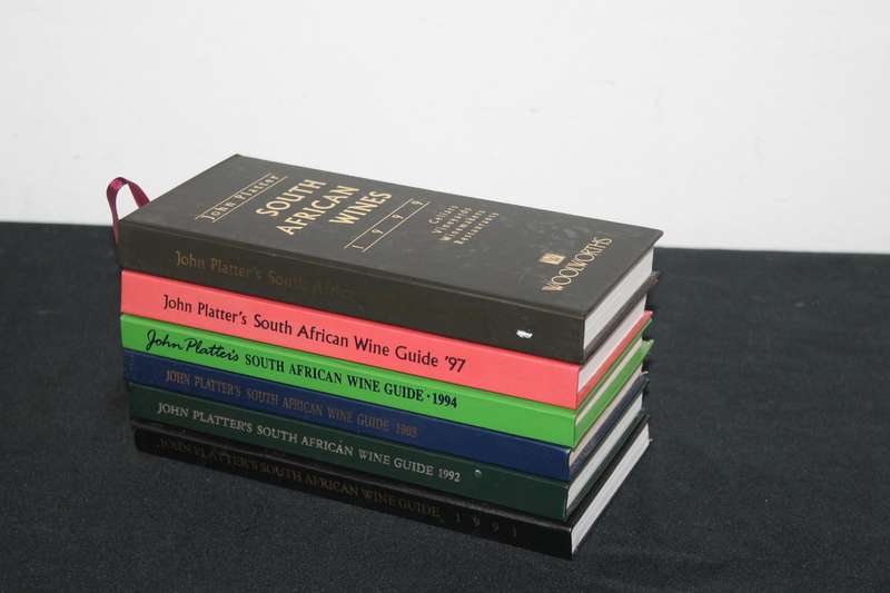 John Platter SA Wines 6 books