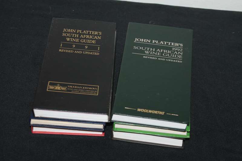 John Platter SA Wines 6 books