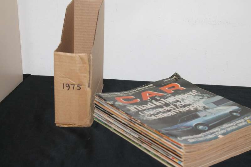 Car Magazine 1975 Jan to Dec 12 Magazines