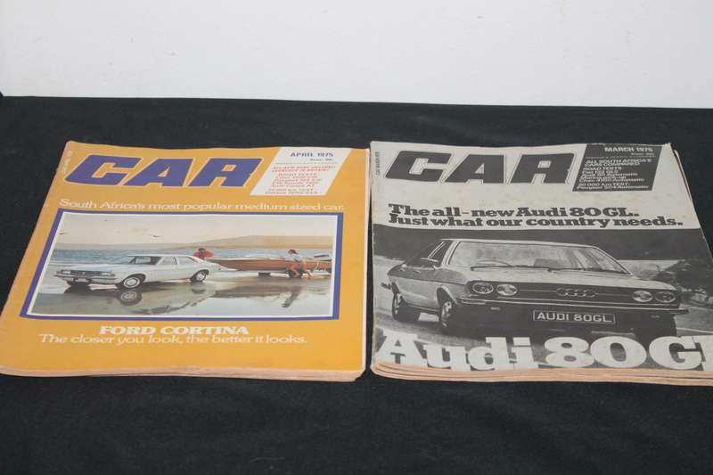 Car Magazine 1975 Jan to Dec 12 Magazines