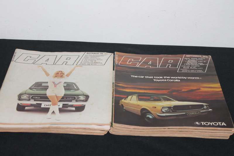 Car Magazine 1975 Jan to Dec 12 Magazines