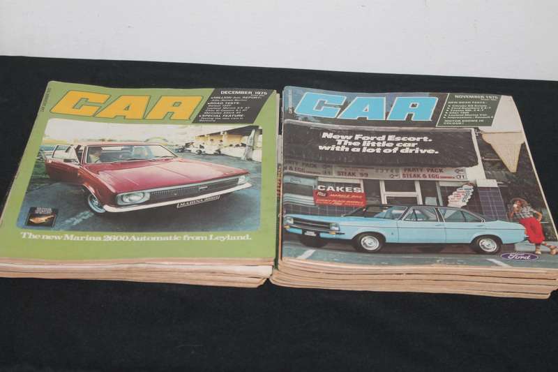 Car Magazine 1975 Jan to Dec 12 Magazines