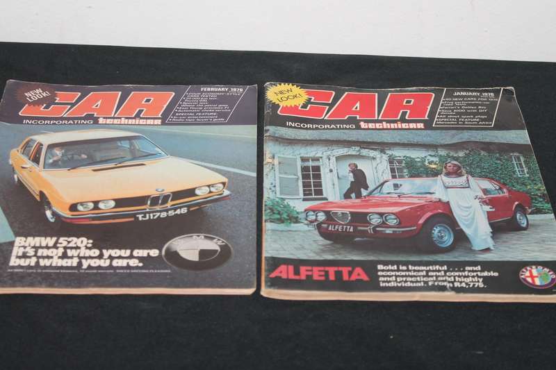 car Magazine 1976 Jan to Dec 12 Magazines