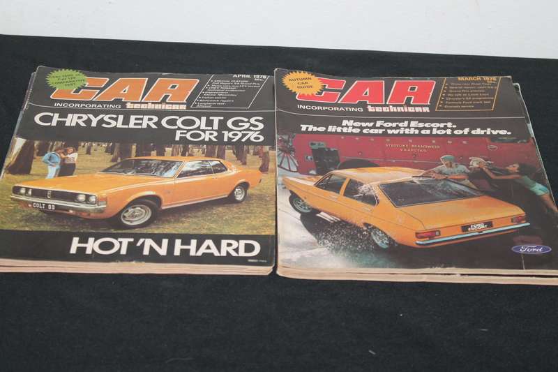 car Magazine 1976 Jan to Dec 12 Magazines