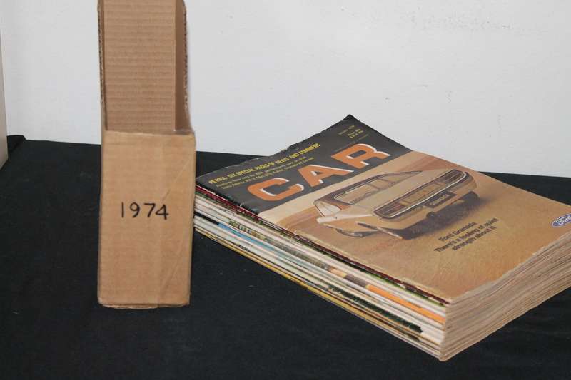 Car Magazine's 1974 Jan to Dec 12 Magazine's