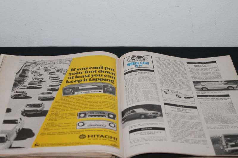Car Magazine's 1974 Jan to Dec 12 Magazine's