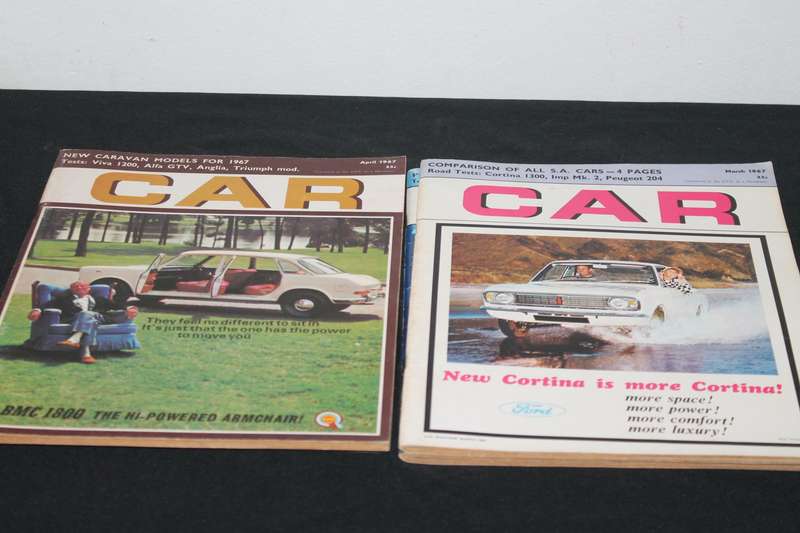 car Magazine's 1967 Jan to Dec 12 Magazine's