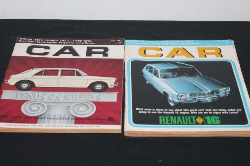 car Magazine's 1967 Jan to Dec 12 Magazine's