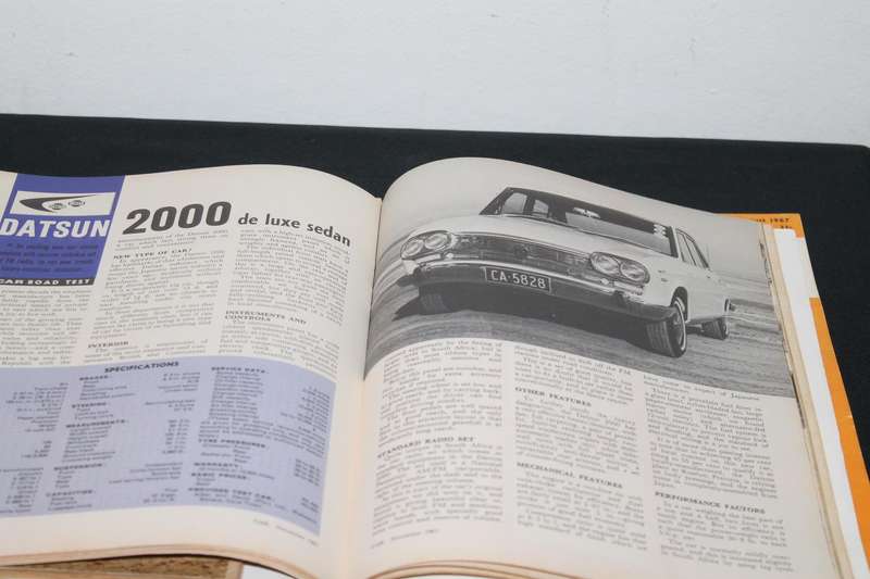 car Magazine's 1967 Jan to Dec 12 Magazine's