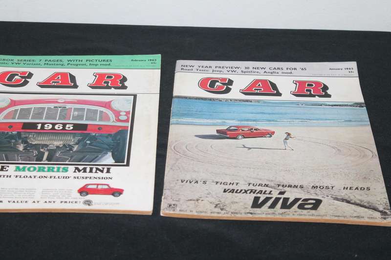 car Magazine's 1965 Jan to Dec 12 Magazine's