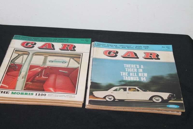 car Magazine's 1965 Jan to Dec 12 Magazine's
