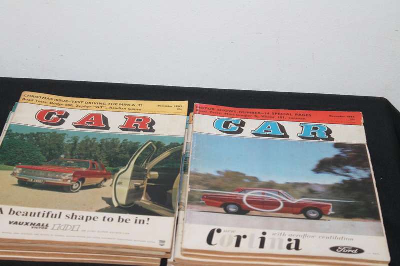 car Magazine's 1965 Jan to Dec 12 Magazine's