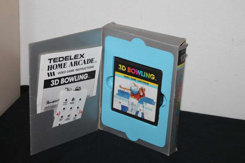 Tedelex Home Arcade 3D Bowling Video Game Cartridge