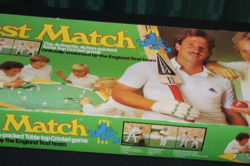 test Match Board Game