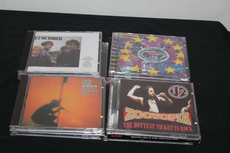 U2  x 12 cd's
