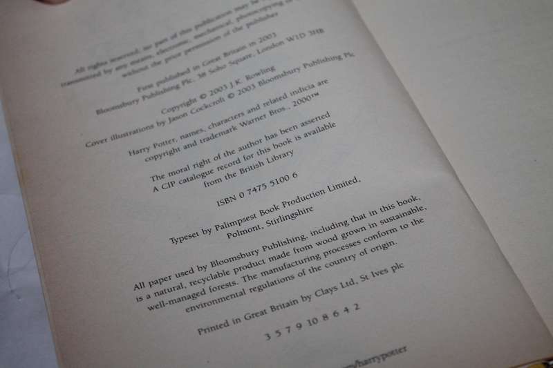 harry Potter and the order of the Phoenix