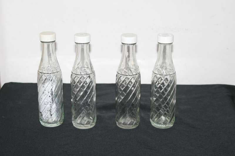 4 Soda Stream Glass bottles